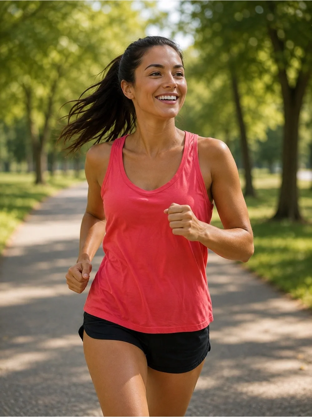 lululemon athletica Coral Racerback Tank